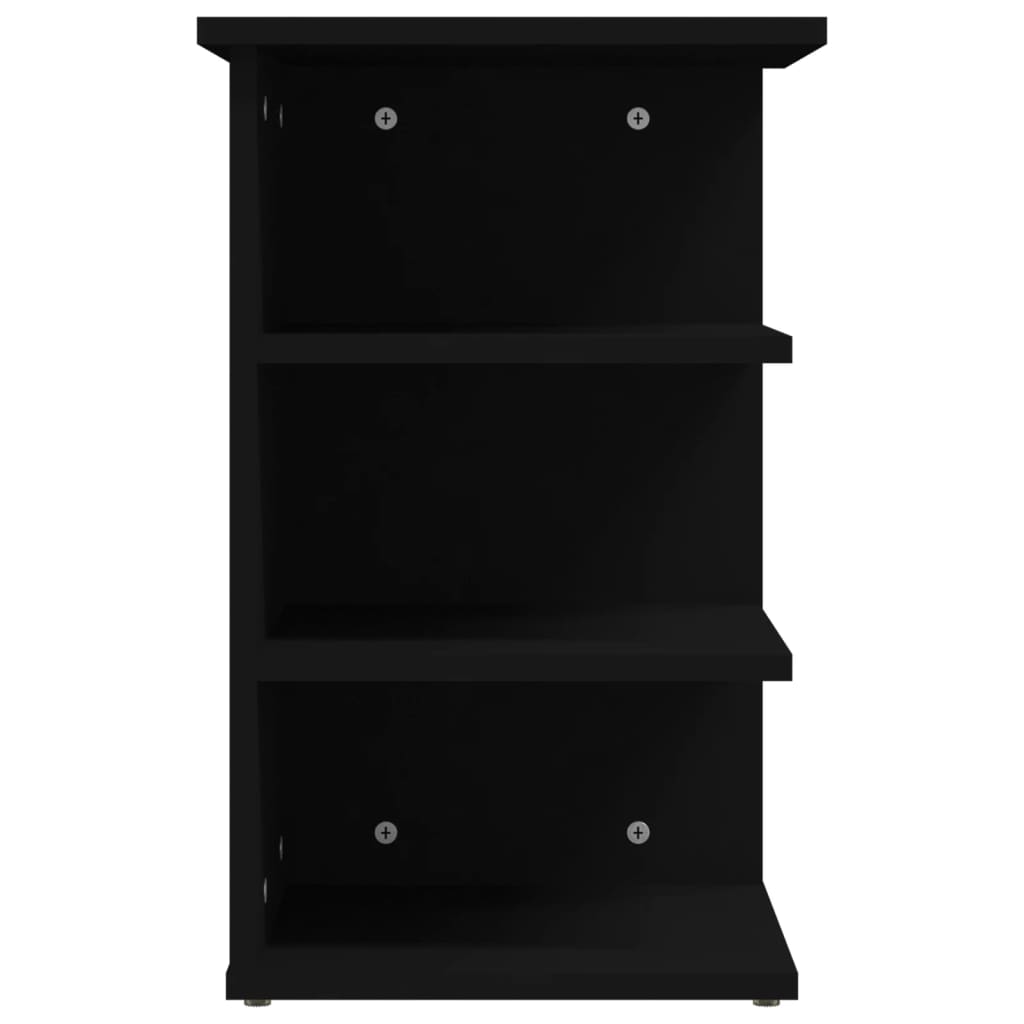 vidaXL Dulap lateral, negru, 35x35x55 cm, PAL