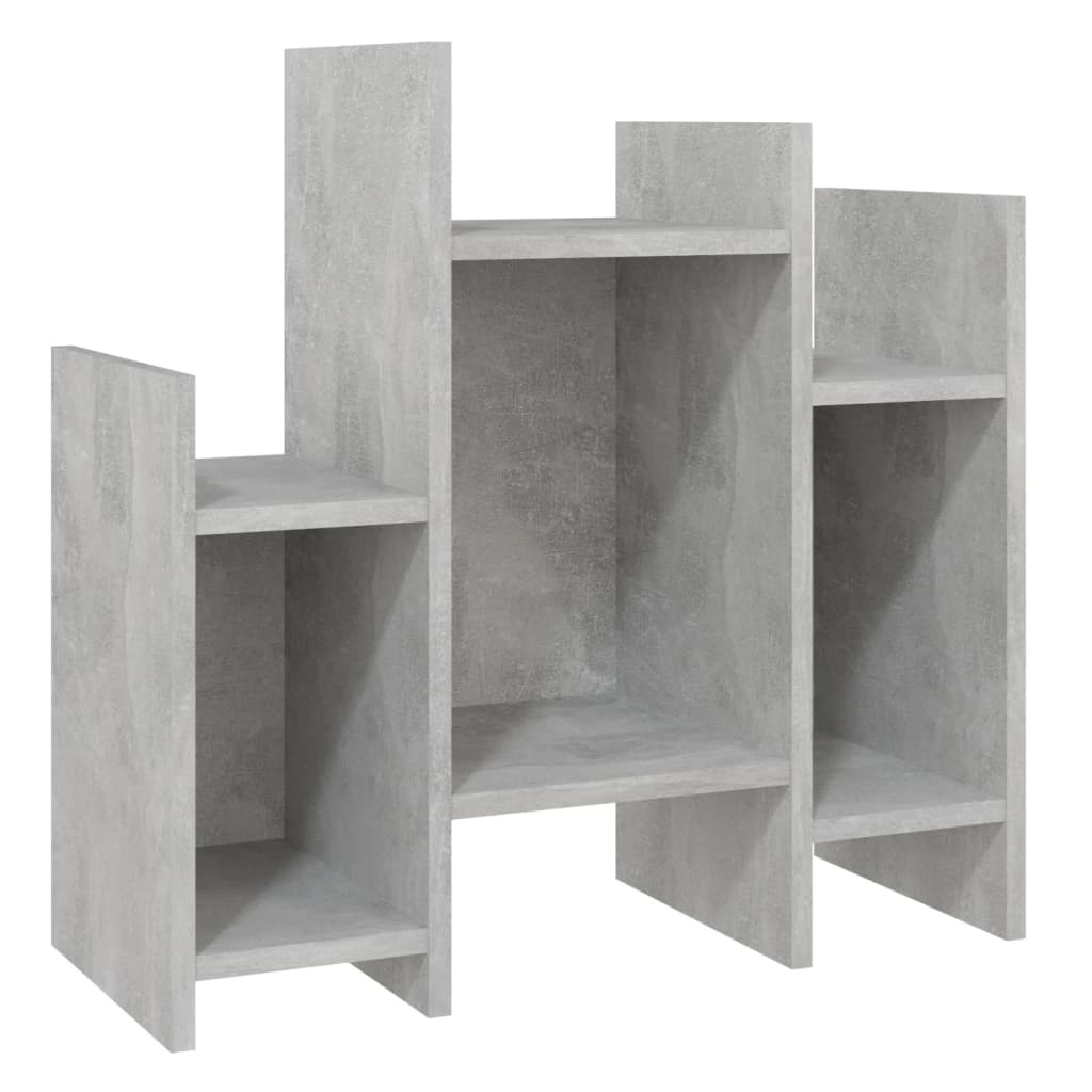 vidaXL Dulap lateral, gri beton, 60x26x60 cm, PAL