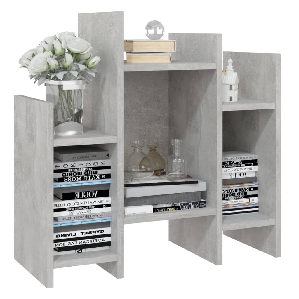 vidaXL Dulap lateral, gri beton, 60x26x60 cm, PAL