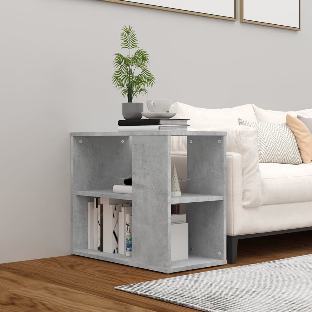 vidaXL Dulap lateral, gri beton, 60x30x50 cm, PAL vidaXL Dulap lateral, gri beton, 60x30x50 cm, PAL