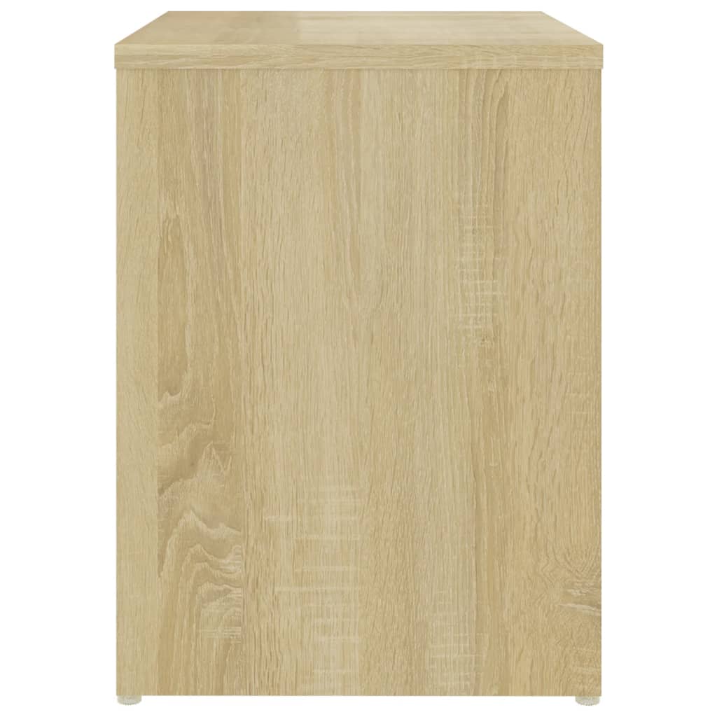 vidaXL Noptiere, 2 buc., stejar Sonoma, 40x30x40 cm, PAL vidaXL Noptiere, 2 buc., stejar Sonoma, 40x30x40 cm, PAL
