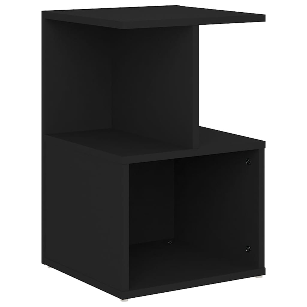 vidaXL Noptieră, negru, 35x35x55 cm , PAL vidaXL Noptieră, negru, 35x35x55 cm , PAL
