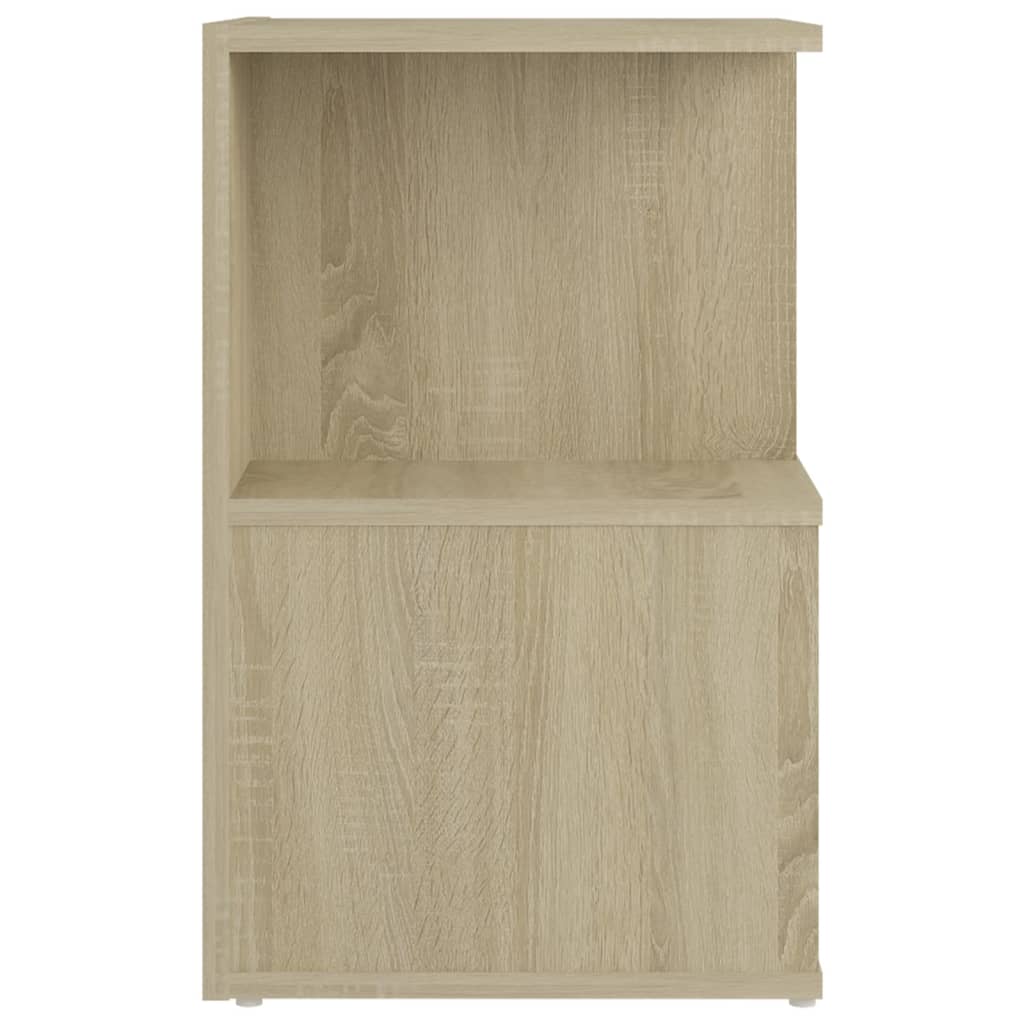vidaXL Noptiere, 2 buc., stejar sonoma, 35x35x55 cm, lemn prelucrat vidaXL Noptiere, 2 buc., stejar sonoma, 35x35x55 cm, lemn prelucrat