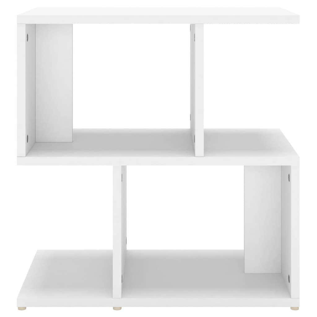 vidaXL Noptiere, 2 buc., alb, 50x30x51,5 cm, PAL