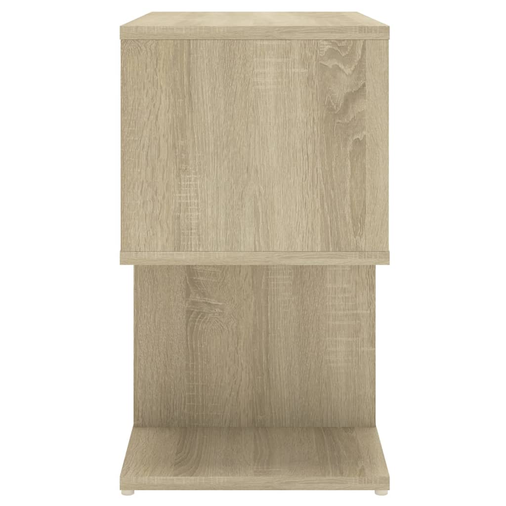 vidaXL Noptiere, 2 buc., stejar sonoma, 50x30x51,5 cm, PAL vidaXL Noptiere, 2 buc., stejar sonoma, 50x30x51,5 cm, PAL