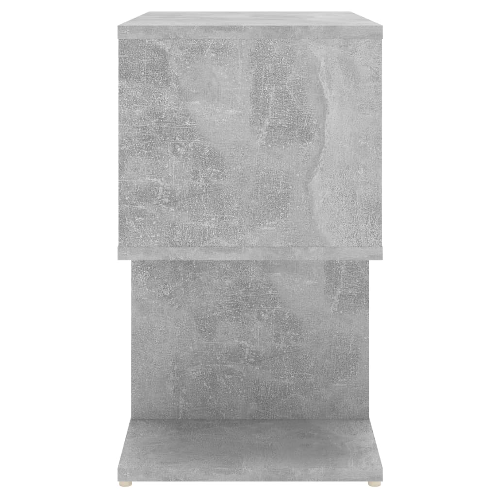 vidaXL Noptiere, 2 buc., gri beton, 50x30x51,5 cm, PAL vidaXL Noptiere, 2 buc., gri beton, 50x30x51,5 cm, PAL