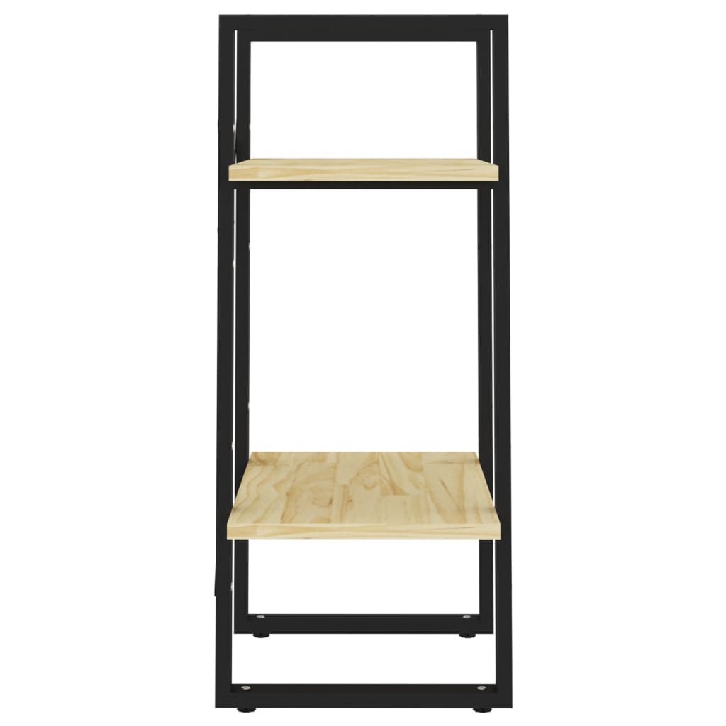 vidaXL Bibliotecă cu 2 rafturi, 40x30x70 cm, lemn masiv de pin vidaXL Bibliotecă cu 2 rafturi, 40x30x70 cm, lemn masiv de pin