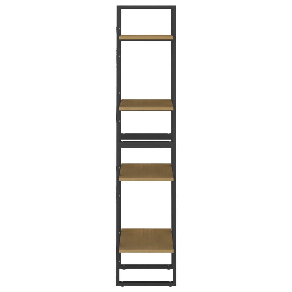 vidaXL Bibliotecă cu 4 rafturi, 40x30x140 cm, lemn masiv de pin vidaXL Bibliotecă cu 4 rafturi, 40x30x140 cm, lemn masiv de pin