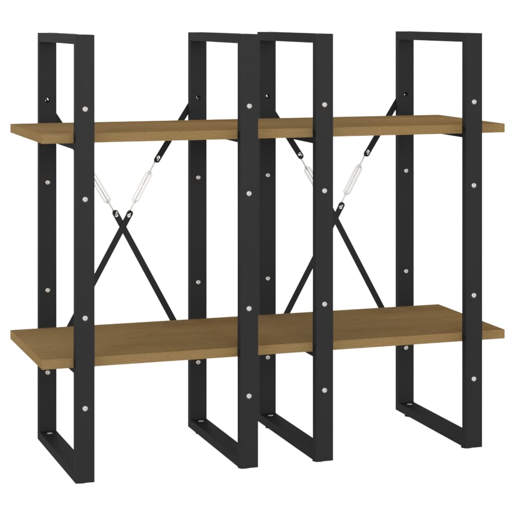 vidaXL Bibliotecă cu 4 rafturi, 40x30x140 cm, lemn masiv de pin vidaXL Bibliotecă cu 4 rafturi, 40x30x140 cm, lemn masiv de pin