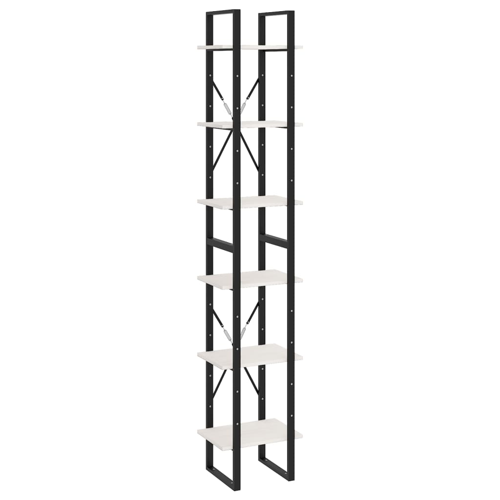 vidaXL Dulap înalt, alb, 40x30x210 cm, lemn masiv de pin vidaXL Dulap înalt, alb, 40x30x210 cm, lemn masiv de pin