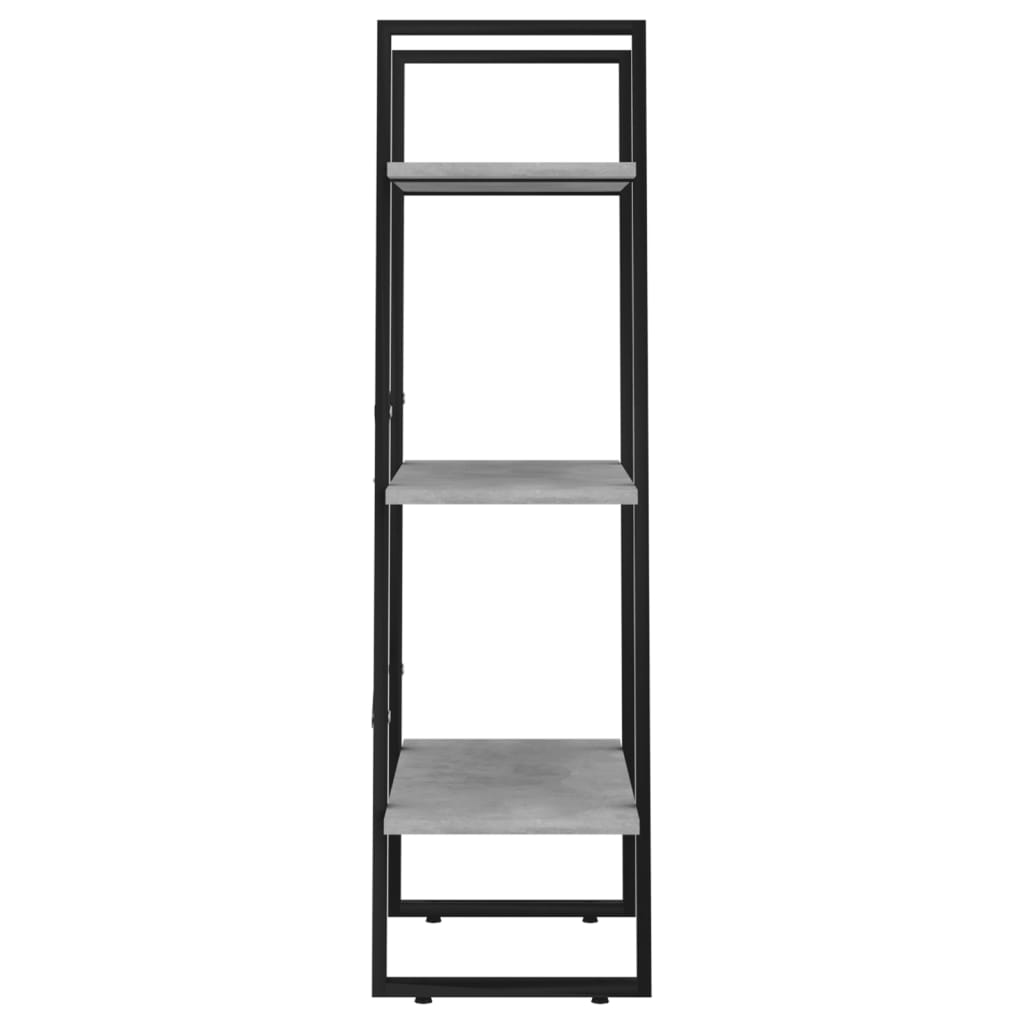 vidaXL Raft de depozitare, gri beton, 60x30x105 cm, PAL vidaXL Raft de depozitare, gri beton, 60x30x105 cm, PAL
