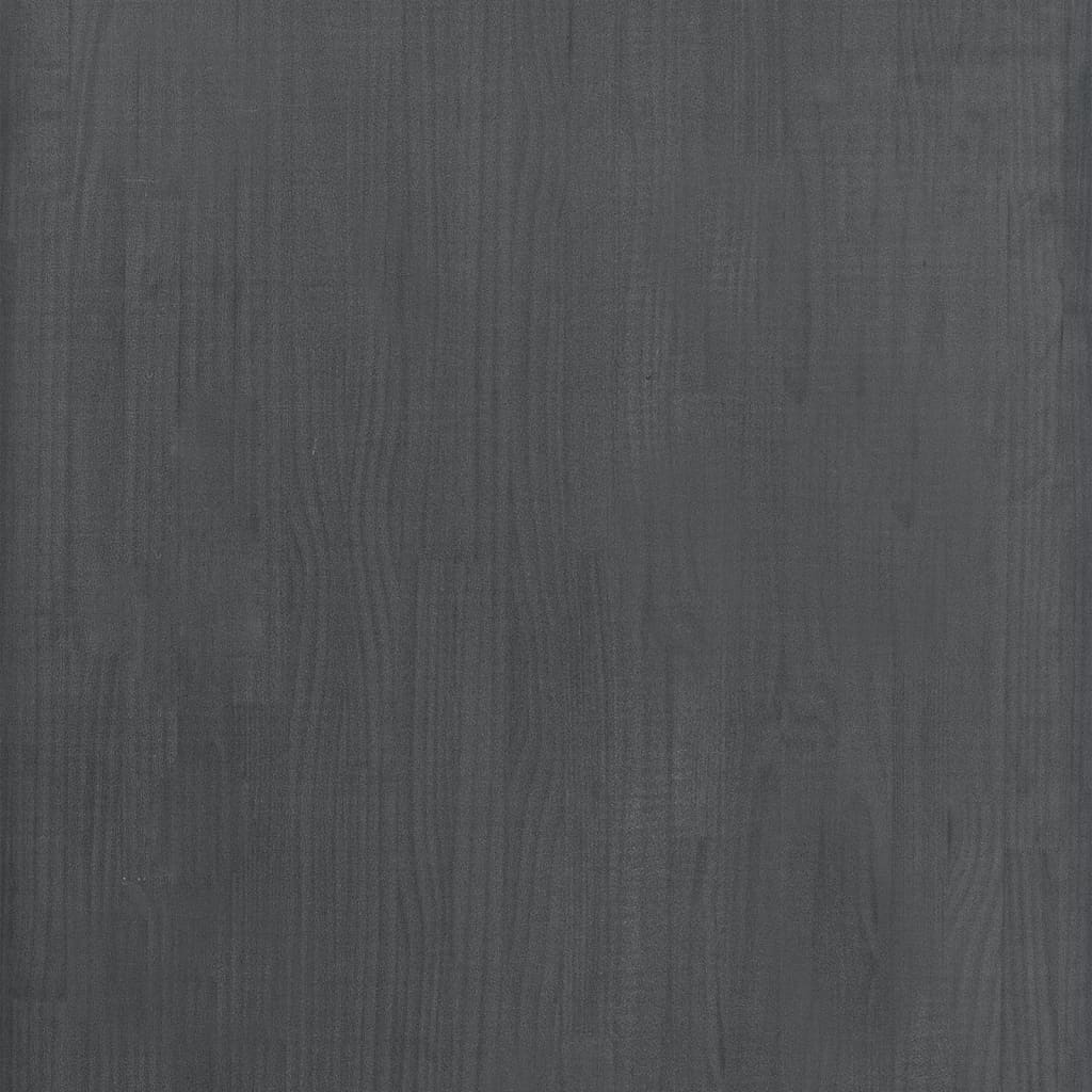 vidaXL Raft de depozitare, gri, 60x30x105 cm, lemn masiv de pin vidaXL Raft de depozitare, gri, 60x30x105 cm, lemn masiv de pin