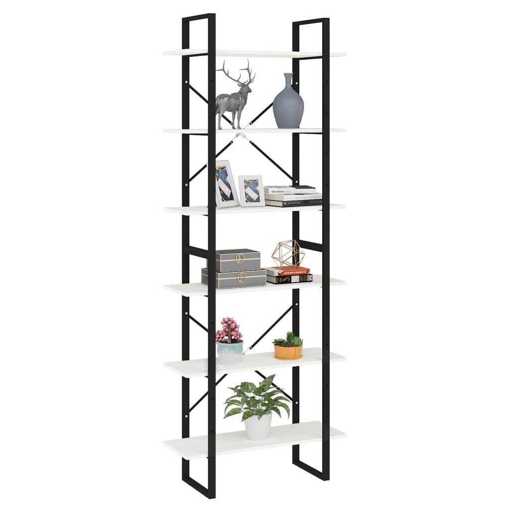 vidaXL Dulap înalt, alb, 80x30x210 cm, lemn masiv de pin vidaXL Dulap înalt, alb, 80x30x210 cm, lemn masiv de pin