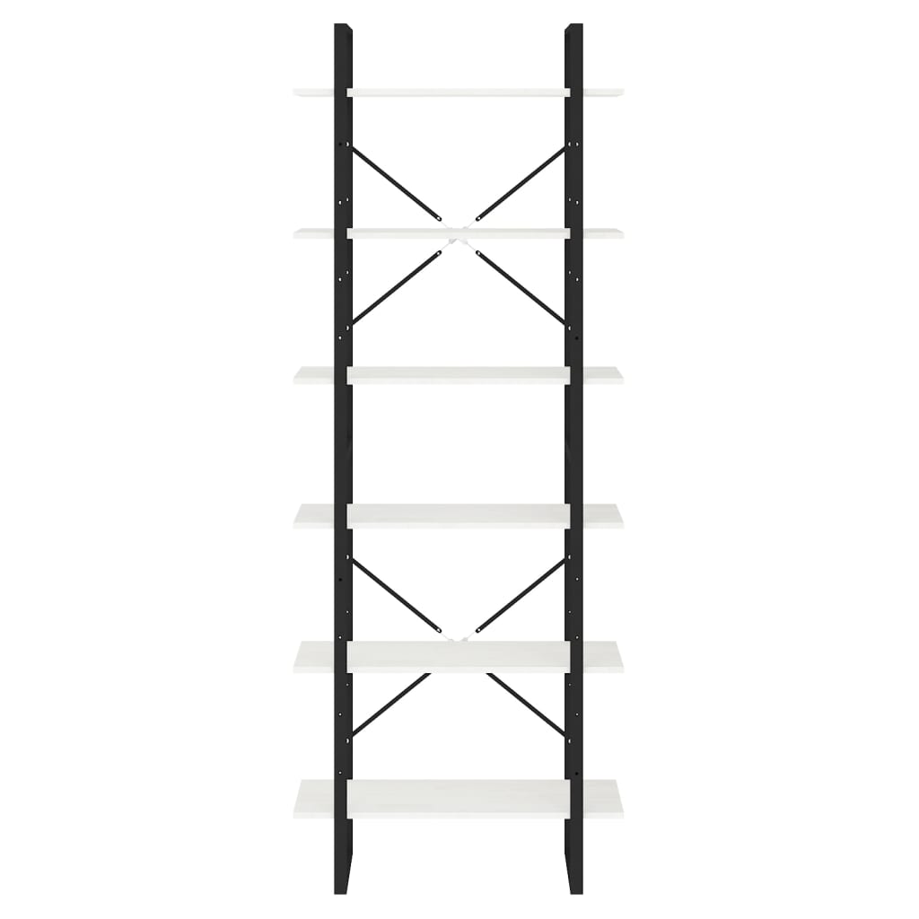 vidaXL Dulap înalt, alb, 80x30x210 cm, lemn masiv de pin vidaXL Dulap înalt, alb, 80x30x210 cm, lemn masiv de pin