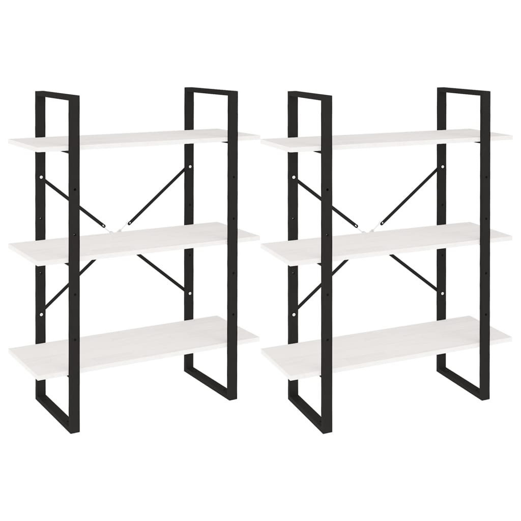 vidaXL Dulap înalt, alb, 80x30x210 cm, lemn masiv de pin vidaXL Dulap înalt, alb, 80x30x210 cm, lemn masiv de pin