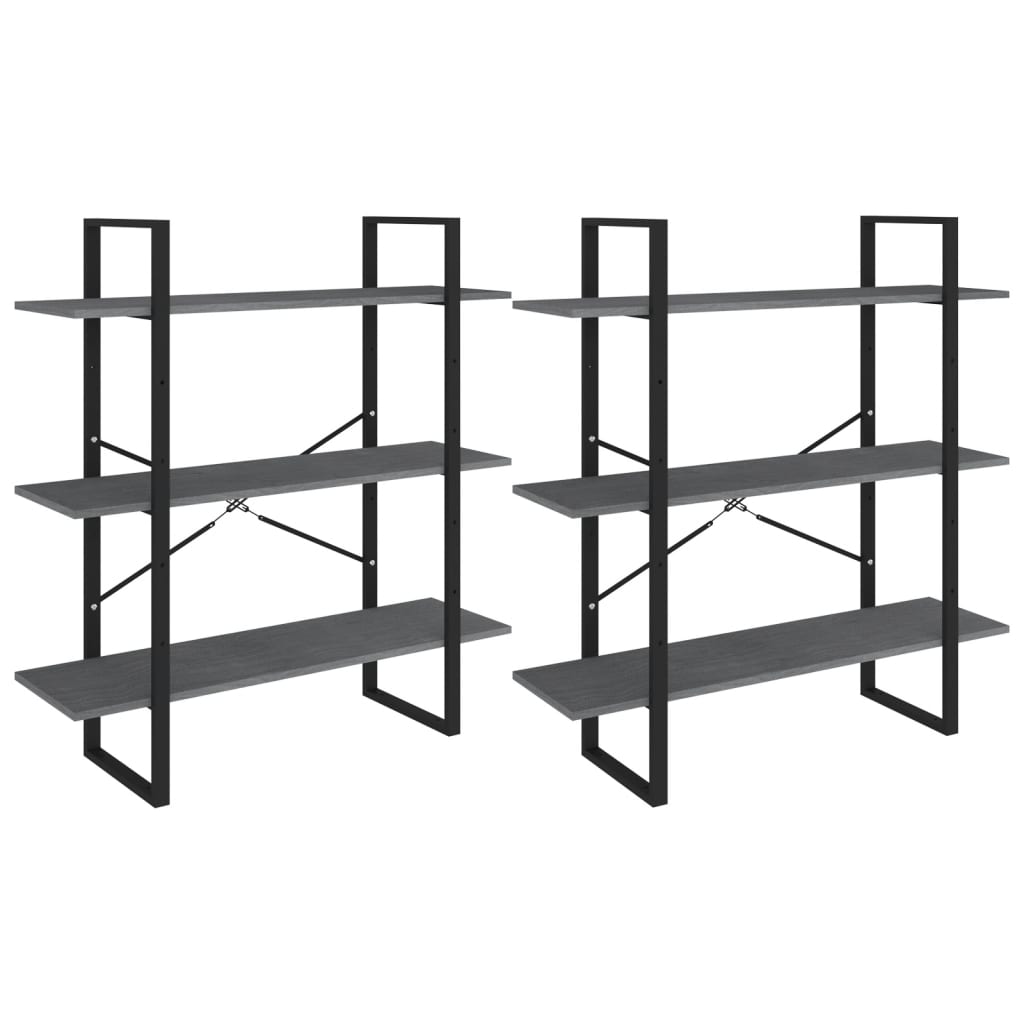 vidaXL Dulap înalt, gri, 100x30x210 cm, lemn masiv de pin vidaXL Dulap înalt, gri, 100x30x210 cm, lemn masiv de pin