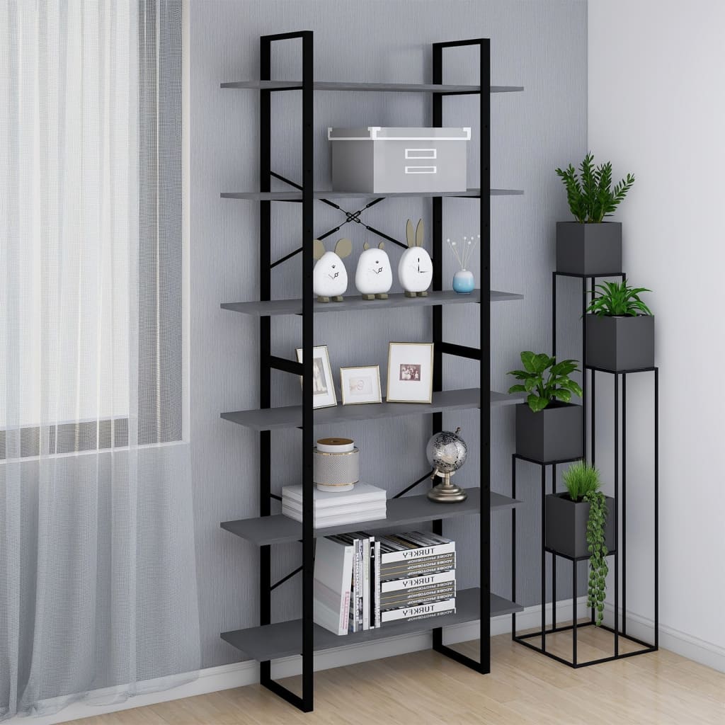 vidaXL Dulap înalt, gri, 100x30x210 cm, lemn masiv de pin vidaXL Dulap înalt, gri, 100x30x210 cm, lemn masiv de pin