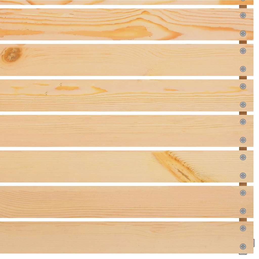 vidaXL Canapele de mijloc pentru grădină, 4 buc., lemn masiv de pin