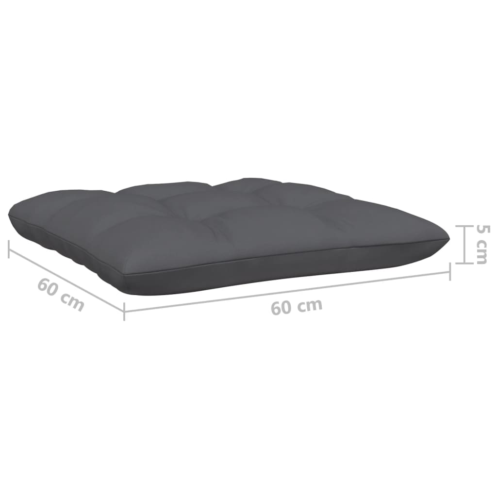 vidaXL Canapea colțar de grădină cu perne, negru, lemn masiv de pin vidaXL Canapea colțar de grădină cu perne, negru, lemn masiv de pin