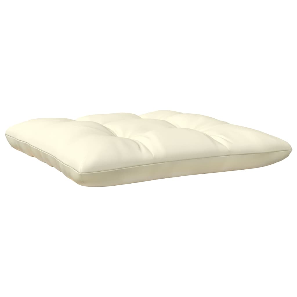 vidaXL Set mobilier grădină cu perne crem, 3 piese, lemn masiv de pin vidaXL Set mobilier grădină cu perne crem, 3 piese, lemn masiv de pin