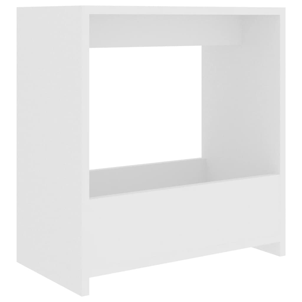 vidaXL Masă laterală, alb, 50x26x50 cm, PAL vidaXL Masă laterală, alb, 50x26x50 cm, PAL