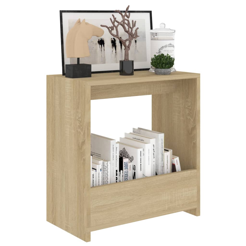 vidaXL Masă laterală, stejar Sonoma, 50x26x50 cm, PAL vidaXL Masă laterală, stejar Sonoma, 50x26x50 cm, PAL