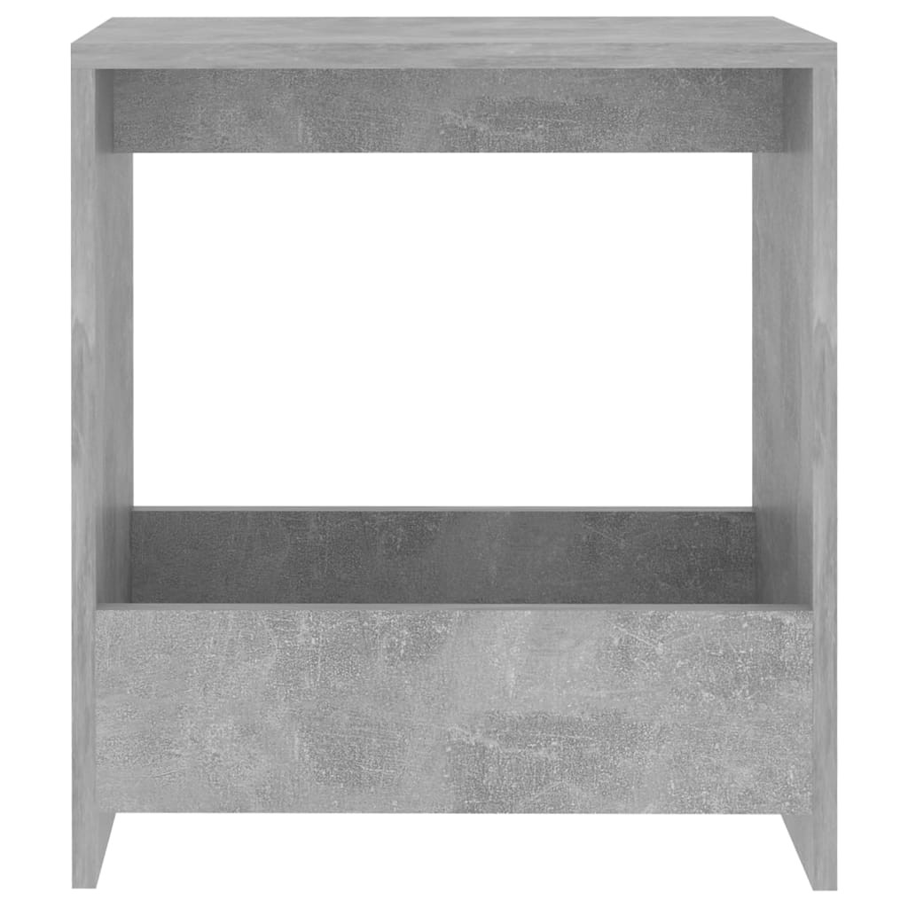 vidaXL Masă laterală, gri beton, 50x26x50 cm, PAL vidaXL Masă laterală, gri beton, 50x26x50 cm, PAL