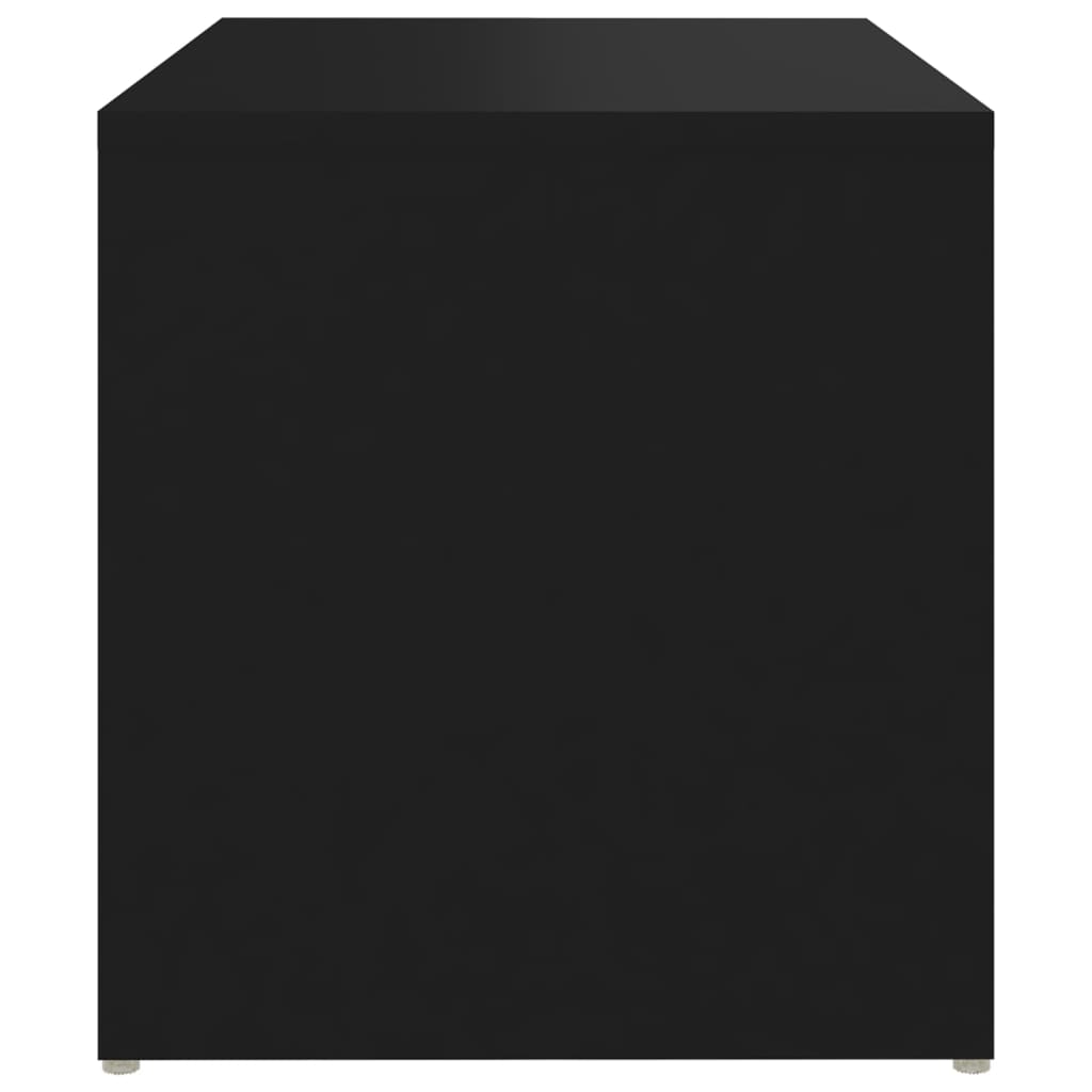 vidaXL Masă laterală, negru, 59x36x38 cm, PAL vidaXL Masă laterală, negru, 59x36x38 cm, PAL