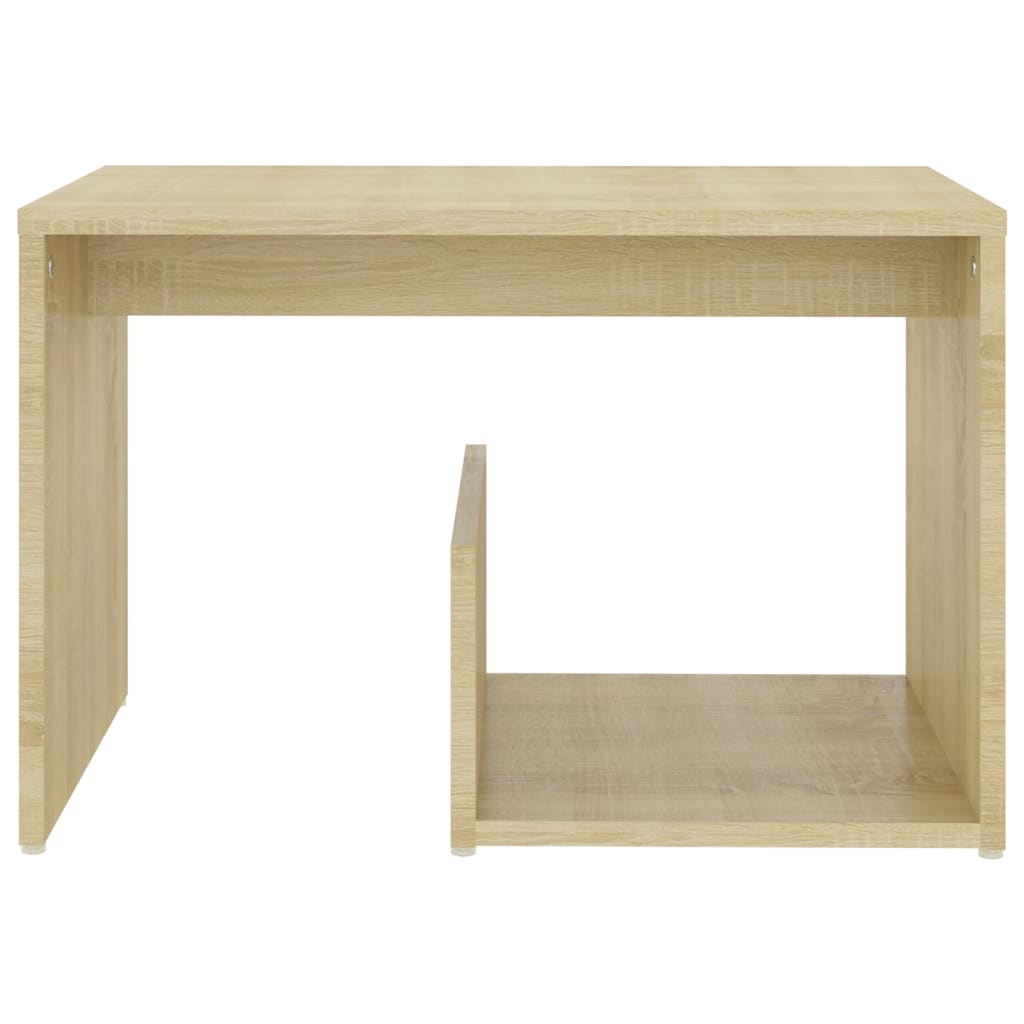 vidaXL Masă laterală, stejar Sonoma, 59x36x38 cm, PAL vidaXL Masă laterală, stejar Sonoma, 59x36x38 cm, PAL