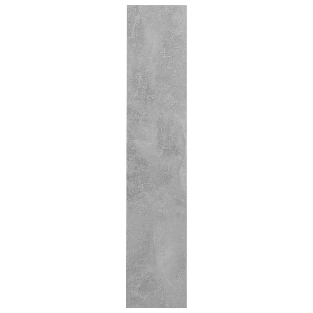 vidaXL Pantofar de perete, gri beton, 80x18x90 cm, PAL vidaXL Pantofar de perete, gri beton, 80x18x90 cm, PAL