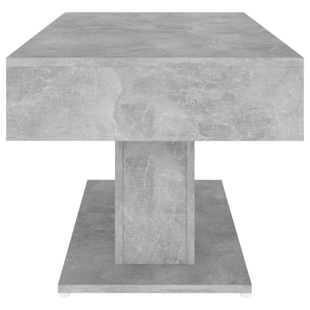 vidaXL Măsuță de cafea, gri beton, 96x50x45 cm, lemn prelucrat