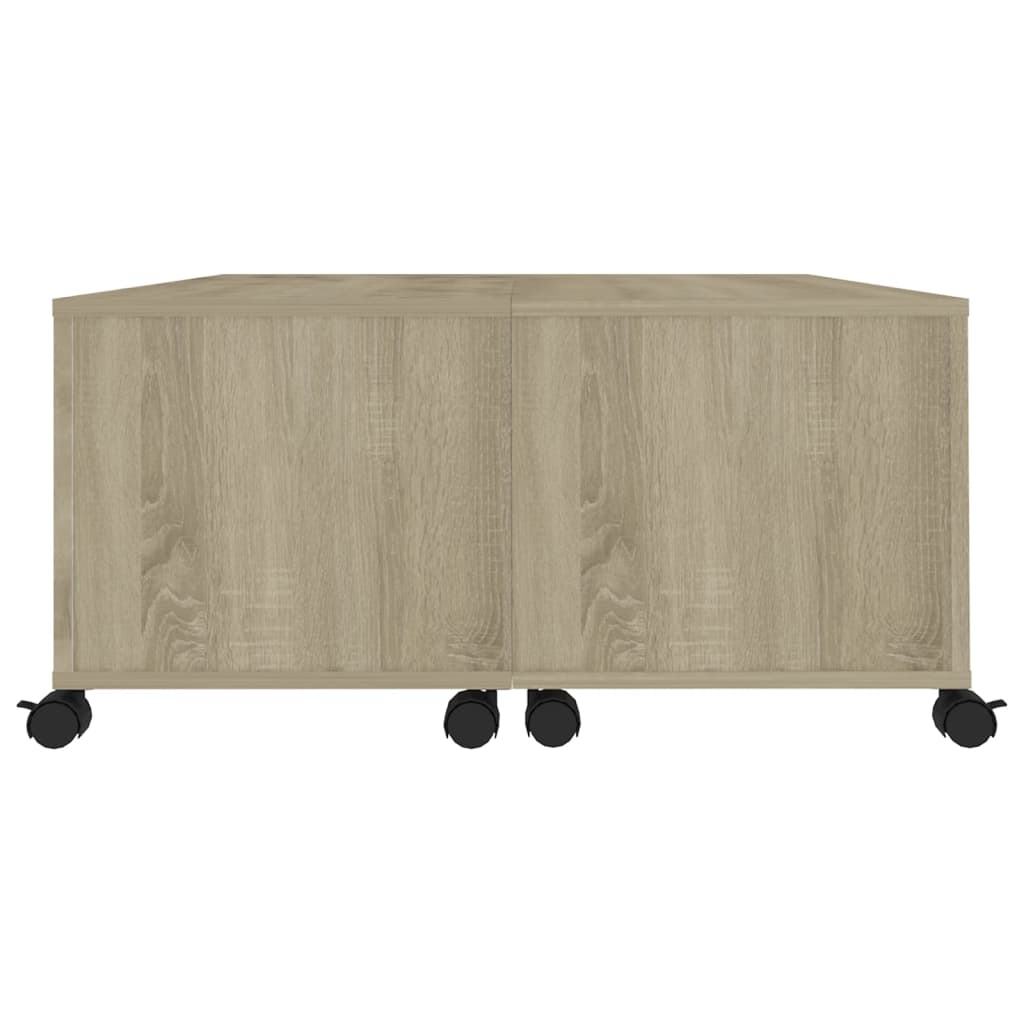 vidaXL Măsuță de cafea, stejar Sonoma, 75x75x38 cm, lemn prelucrat vidaXL Măsuță de cafea, stejar Sonoma, 75x75x38 cm, lemn prelucrat