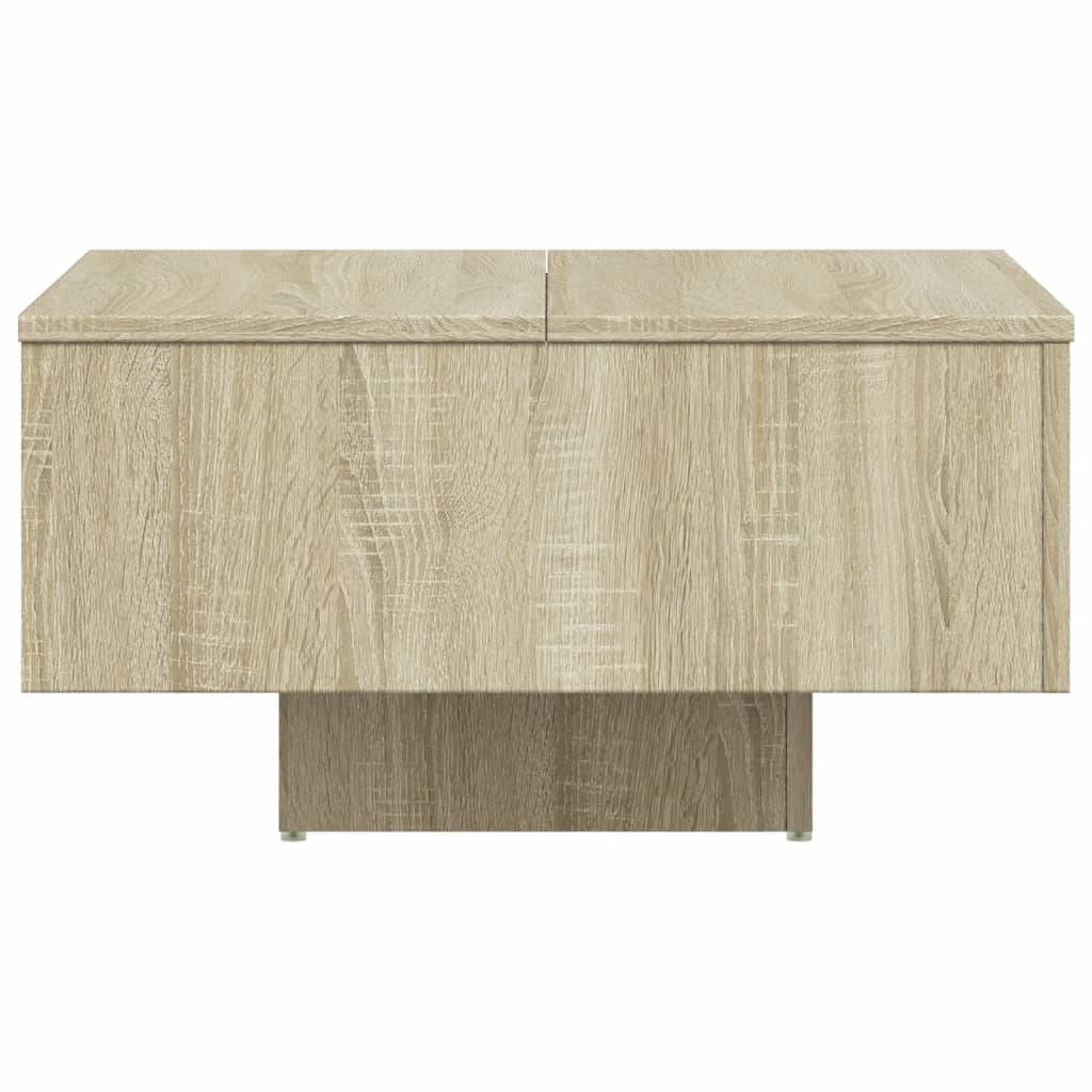 vidaXL Măsuță de cafea, stejar Sonoma, 60x60x31,5 cm, lemn prelucrat vidaXL Măsuță de cafea, stejar Sonoma, 60x60x31,5 cm, lemn prelucrat