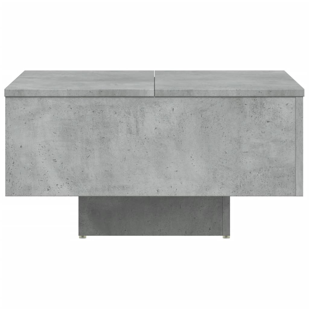 vidaXL Măsuță de cafea, gri beton, 60x60x31,5 cm, lemn prelucrat vidaXL Măsuță de cafea, gri beton, 60x60x31,5 cm, lemn prelucrat