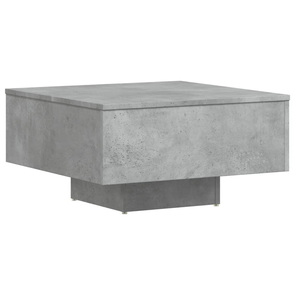 vidaXL Măsuță de cafea, gri beton, 60x60x31,5 cm, lemn prelucrat vidaXL Măsuță de cafea, gri beton, 60x60x31,5 cm, lemn prelucrat