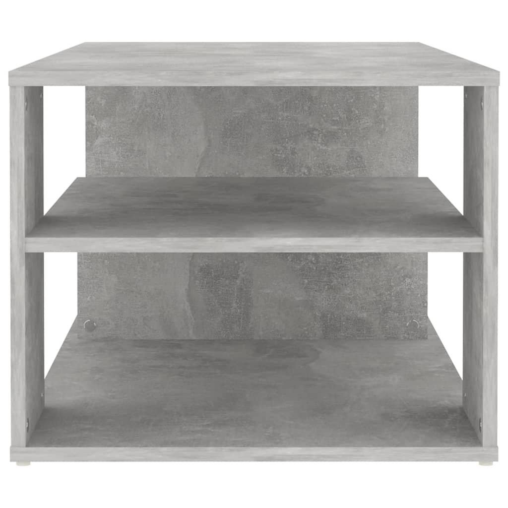 vidaXL Măsuță de cafea, gri beton, 100x50x40 cm, lemn prelucrat vidaXL Măsuță de cafea, gri beton, 100x50x40 cm, lemn prelucrat