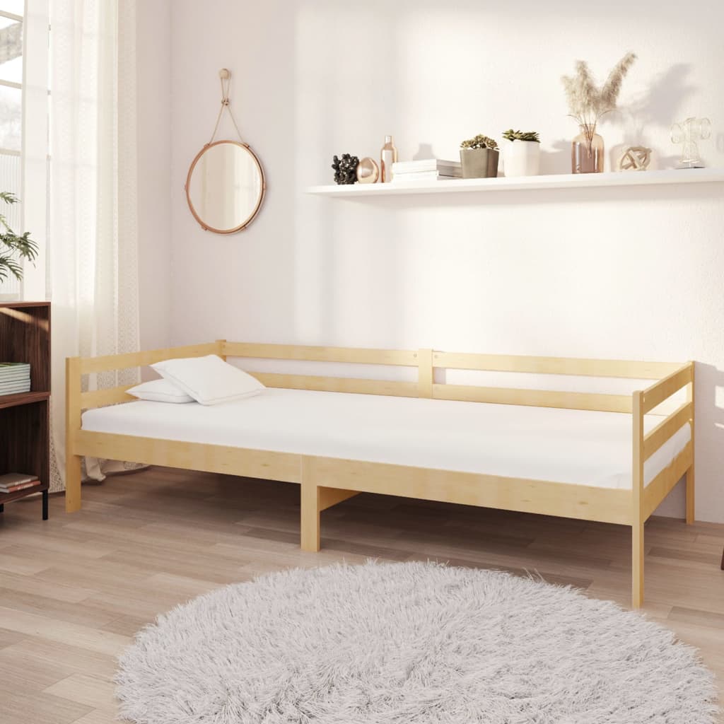 vidaXL Pat de zi, 90 x 200 cm , lemn masiv de pin vidaXL Pat de zi, 90 x 200 cm , lemn masiv de pin