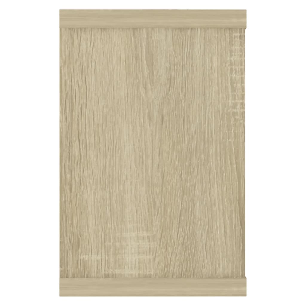 vidaXL Rafturi de perete cub, 6 buc., stejar sonoma, 60x15x23 cm, PAL vidaXL Rafturi de perete cub, 6 buc., stejar sonoma, 60x15x23 cm, PAL