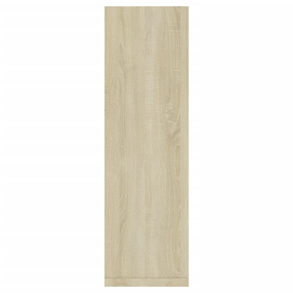 vidaXL Rafturi de perete, 2 buc., stejar sonoma, 50x15x50 cm, PAL