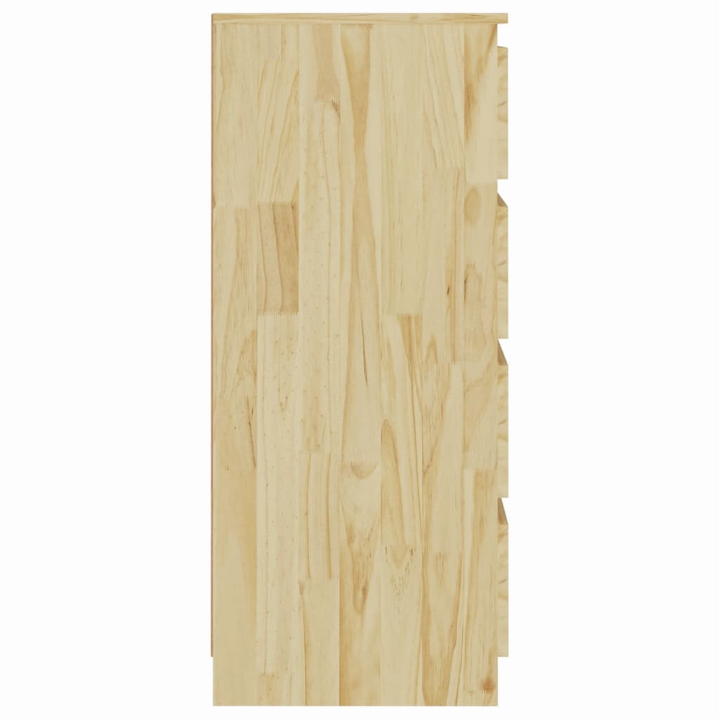 vidaXL Dulap lateral, 60x36x84 cm, lemn masiv de pin
