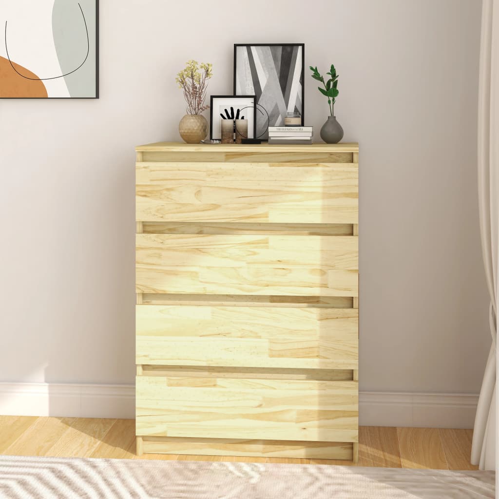 vidaXL Dulap lateral, 60x36x84 cm, lemn masiv de pin