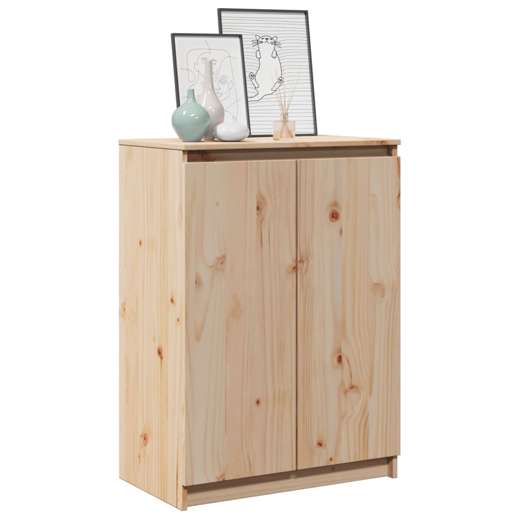 vidaXL Dulap lateral, 60x36x84 cm, lemn masiv de pin