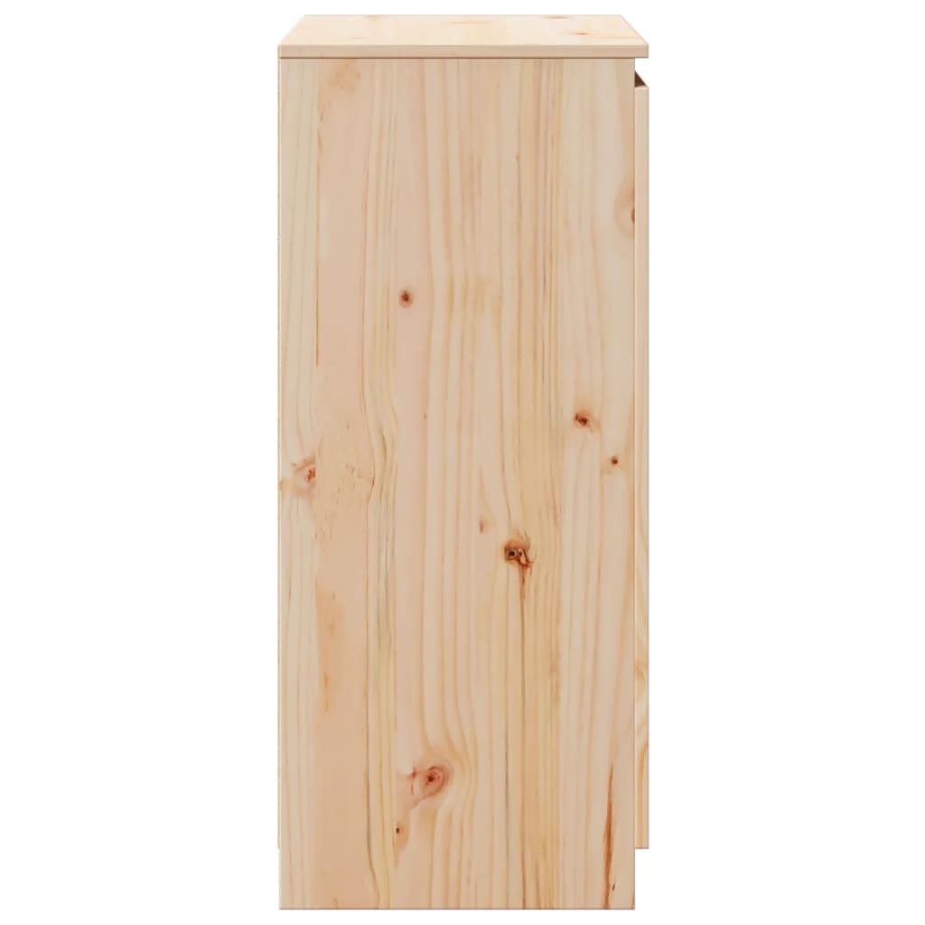 vidaXL Dulap lateral, 60x36x84 cm, lemn masiv de pin