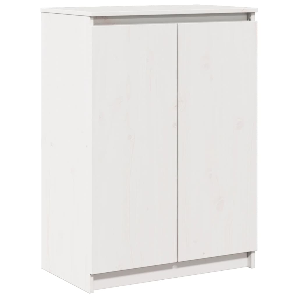 vidaXL Dulap, alb, 60x36x84 cm, lemn masiv de pin vidaXL Dulap, alb, 60x36x84 cm, lemn masiv de pin