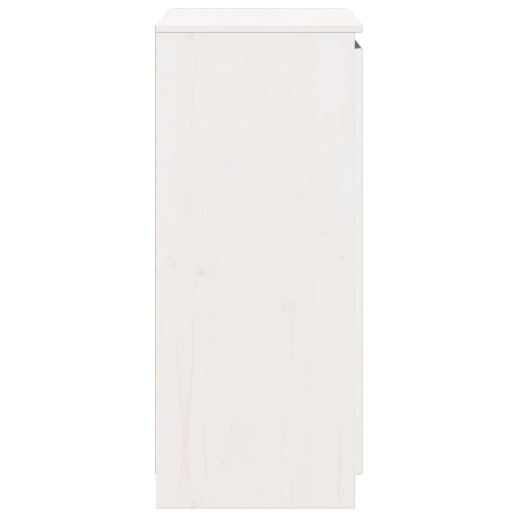 vidaXL Dulap, alb, 60x36x84 cm, lemn masiv de pin vidaXL Dulap, alb, 60x36x84 cm, lemn masiv de pin