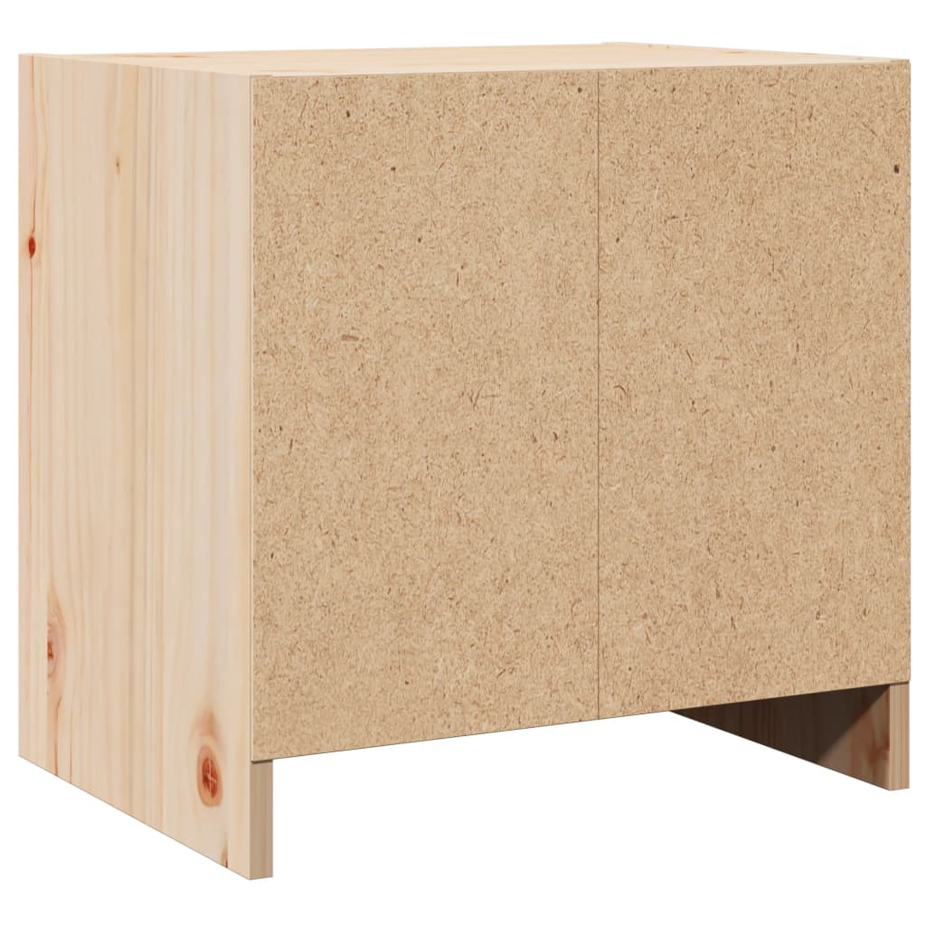 vidaXL Noptiere, 2 buc., 40x30,5x40 cm, lemn masiv de pin