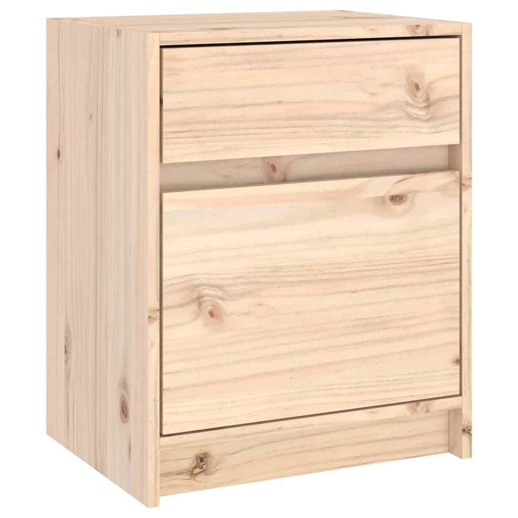 vidaXL Noptiere, 2 buc., 40x31x50 cm, lemn masiv de pin