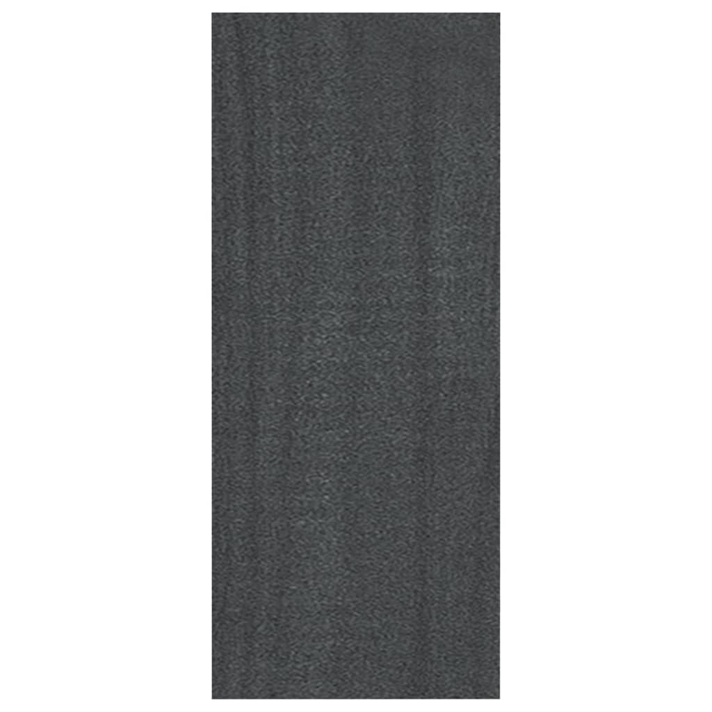vidaXL Bibliotecă, gri, 40x30x71,5 cm, lemn masiv de pin vidaXL Bibliotecă, gri, 40x30x71,5 cm, lemn masiv de pin