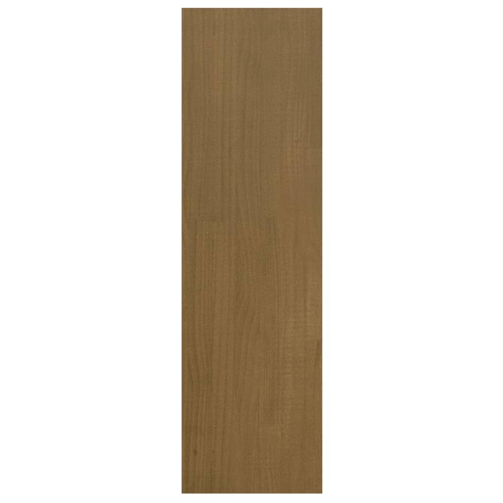 vidaXL Bibliotecă/Separator cameră maro miere 40x30x103,5 cm lemn pin