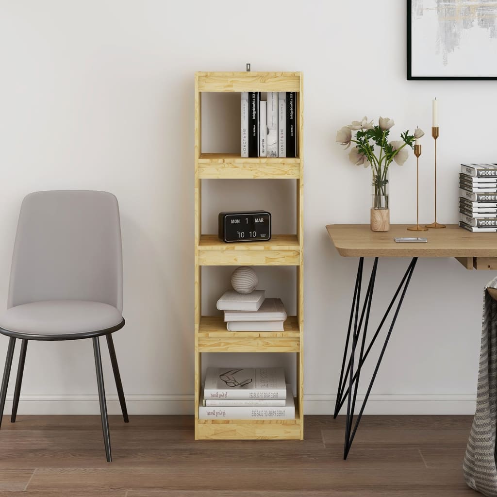 vidaXL Bibliotecă/Separator cameră, 40x30x135,5 cm, lemn masiv de pin